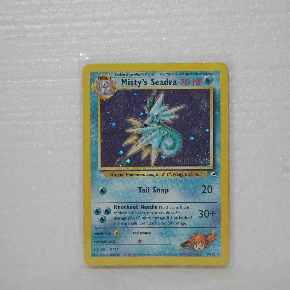 Misty's Training Set Pokemon cards
